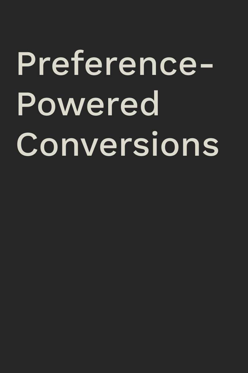 Every swipe fuels a tailored, targetable sale opportunity.